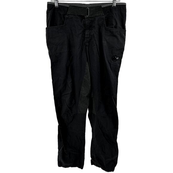 Mammut Massone Pants Pockets Belt Loops Elastic Hook Loop Straight Dark Gray 34 - Picture 2 of 6